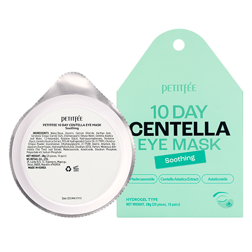 PETITFEE 10 Day Centella Eye Mask Soothing, 28g оптом