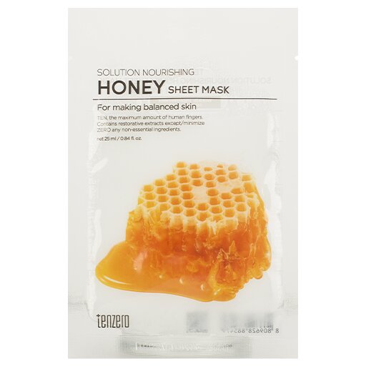 TENZERO Solution Nourishing Honey Sheet Mask, 25ml оптом