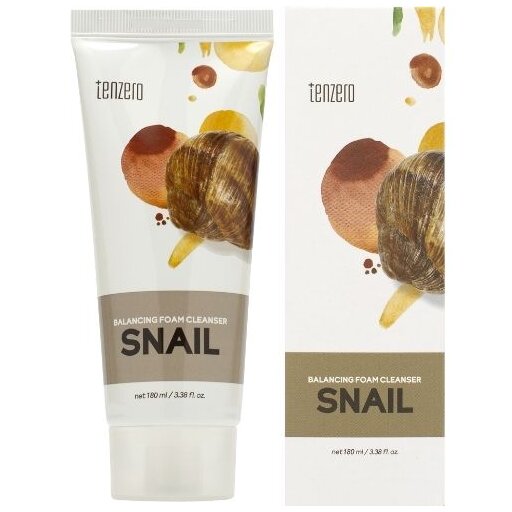 TENZERO Balancing Foam Cleanser Snail, 180ml оптом