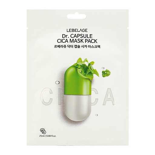 LEBELAGE Dr. Capsule Cica Mask Pack, 25ml оптом