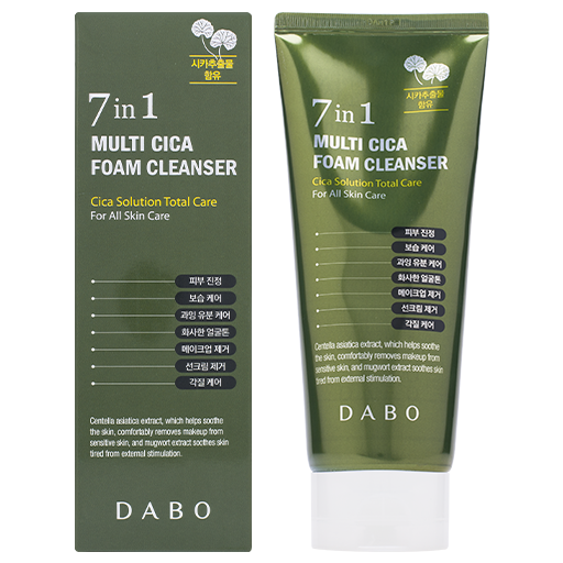 DABO 7 in 1 Multi Cica Foam Cleanser, 180ml оптом