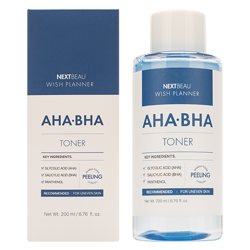 NEXTBEAU Wish Planner AHA/BHA Peeling Toner, 200ml оптом