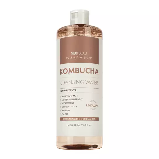 NEXTBEAU Wish Planner Kombucha Biome Cleansing Water, 500ml оптом