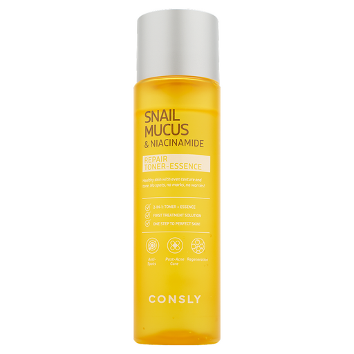 Consly Snail Mucus & Niacinamide Repair Toner-Essence, 200ml оптом