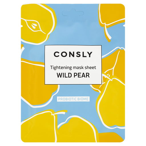 Consly Probiotic Biome Tightening Wild Pear Mask Sheet, 25ml оптом