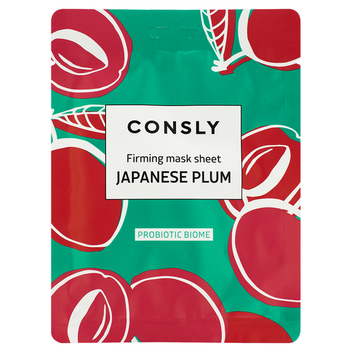 Consly Probiotic Biome Firming Japanese Plum Mask Sheet, 25ml оптом