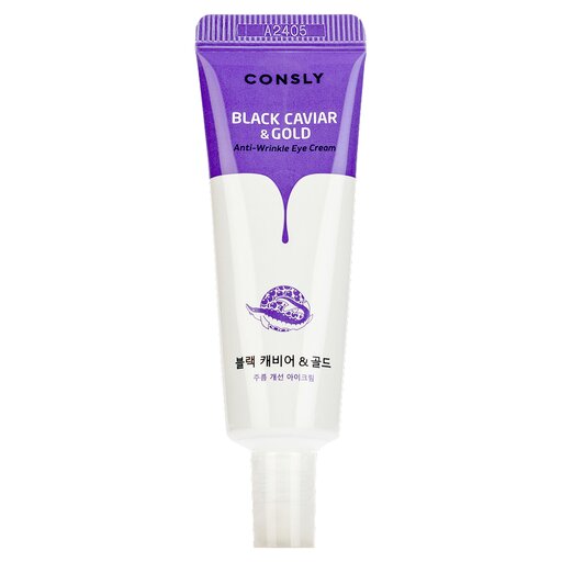 Consly Black Caviar & Gold Anti-Wrinkle Eye Cream, 25ml оптом