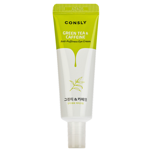 Consly Green Tea & Caffeine Anti-Puffiness Eye Cream, 25ml оптом